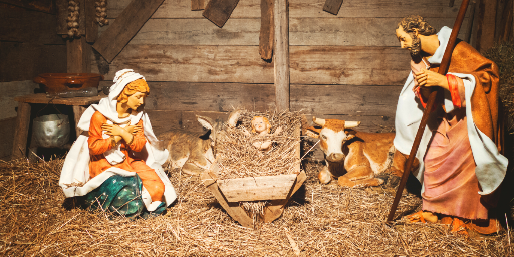 Straw for Baby Jesus!